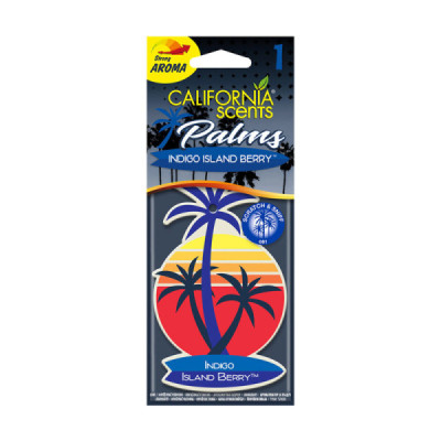 Odorizant pentru Masina - California Scents - Indigo Island Berry - 1