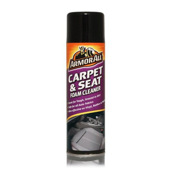 Armor All - Car Foam Cleaner - for Vehicles Carpet & Seat Interiors, Auto Detailing - Black