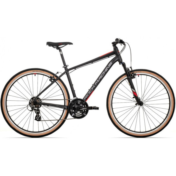 Bicicleta Rock Machine Crossride 100 29 Negru Rosu XL-22
