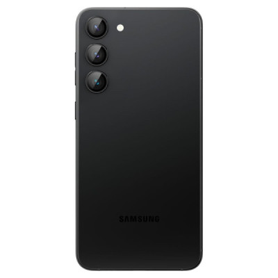 Folie Camera pentru Samsung Galaxy S23 / S23 Plus / S24 (set 2) - Spigen Optik.tR EZ FIT - Black - 2