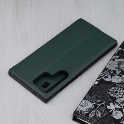 Husa pentru Samsung Galaxy S24 Ultra - Techsuit eFold Series - Dark Green - 2