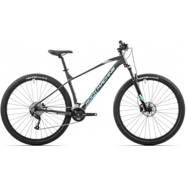 Bicicleta Rock Machine Catherine 20-29 29 Black Mint Grey 15.0 - (S)