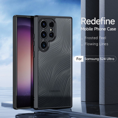 Husa pentru Samsung Galaxy S24 Ultra - Dux Ducis Aimo Series - Black - 3