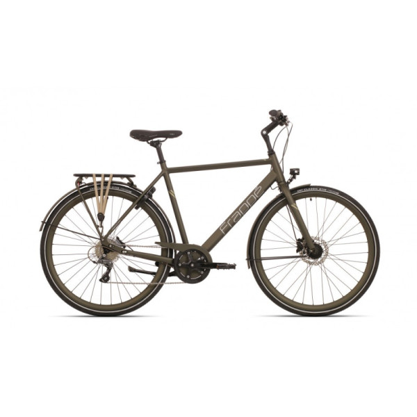 Bicicleta Frappe FSS 500 Gent 28 Matte Dark Green 53cm