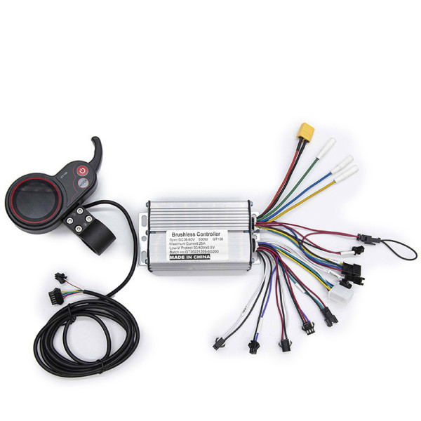 Kit trotineta electrica controller + display GT-100 36 48V 25A 500W