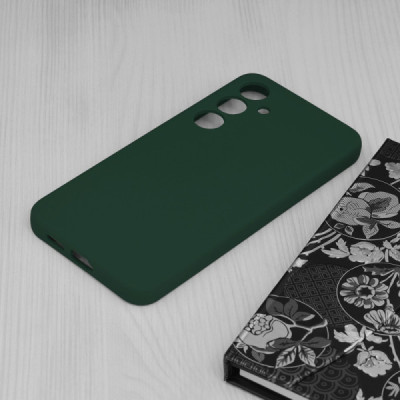 Husa pentru Samsung Galaxy S24 Plus - Techsuit Soft Edge Silicone - Dark Green - 2