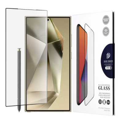 Folie pentru Samsung Galaxy S24 Ultra - Dux Ducis Tempered Glass - Black - 1