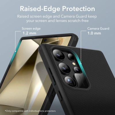 Husa pentru Samsung Galaxy S24 Ultra - ESR Air Shield Boost Kickstand - Black - 4