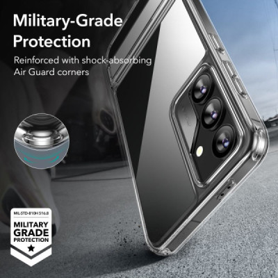 Husa pentru Samsung Galaxy S24 - ESR Air Shield Boost Kickstand - Clear - 3