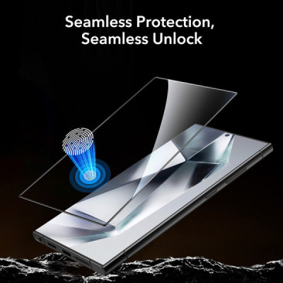 Folie pentru Samsung Galaxy S24 Ultra - ESR Screen Shield - Clear - 3
