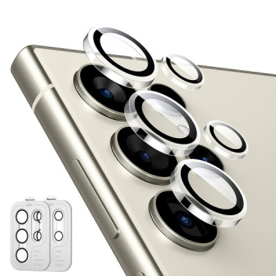 Folie Camera pentru Samsung Galaxy S24 Ultra (set 2) - ESR Lens Protector Tempered Glass - Clear - 1