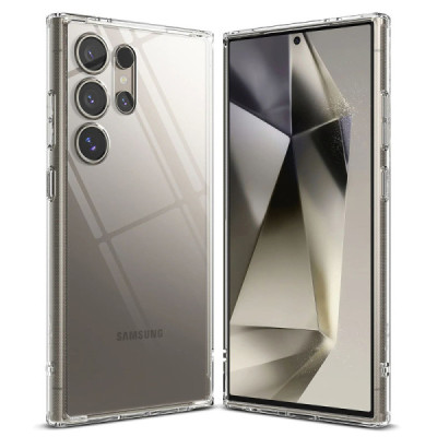 Husa pentru Samsung Galaxy S24 Ultra - Ringke Fusion - Clear - 1
