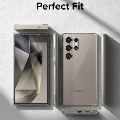 Husa pentru Samsung Galaxy S24 Ultra - Ringke Fusion - Clear - 2
