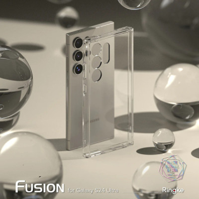 Husa pentru Samsung Galaxy S24 Ultra - Ringke Fusion - Clear - 5