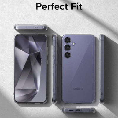 Husa pentru Samsung Galaxy S24 Plus - Ringke Fusion - Clear - 2