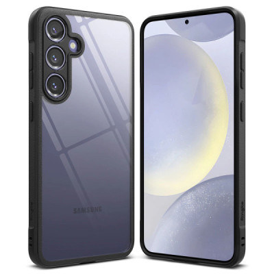 Husa pentru Samsung Galaxy S24 - Ringke Fusion Bold - Black - 1