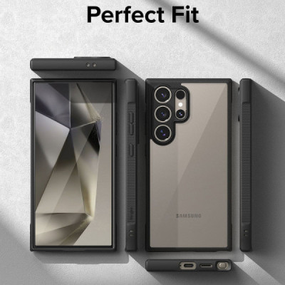 Husa pentru Samsung Galaxy S24 Ultra - Ringke Fusion Bold - Black - 2