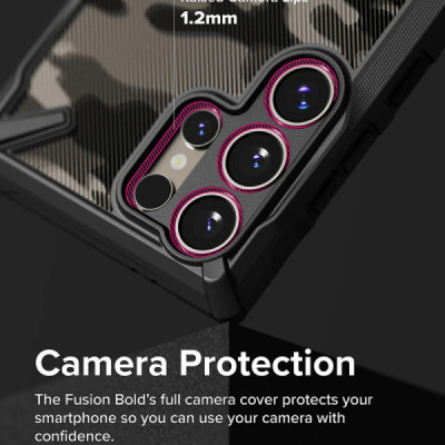 Husa pentru Samsung Galaxy S24 Ultra - Ringke Fusion X - Black - 7