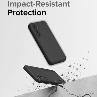 Husa pentru Samsung Galaxy S24 - Ringke Silicone Magnetic - Black - 5