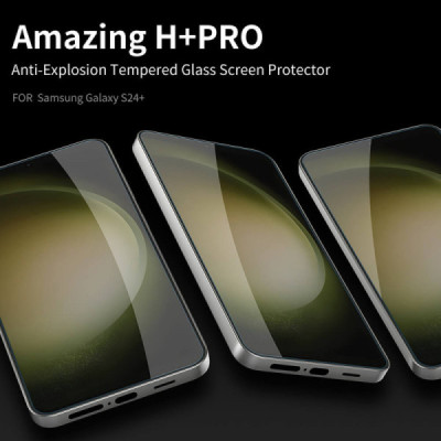 Folie pentru Samsung Galaxy S24 Plus - Nillkin Amazing H+PRO - Clear - 8