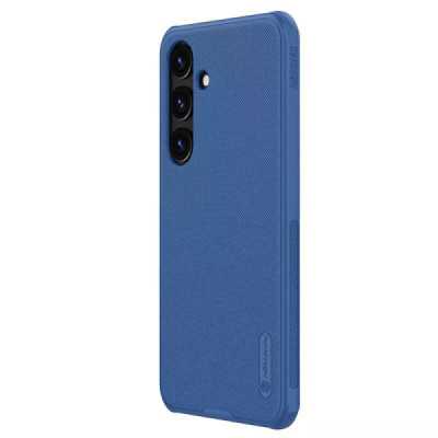 Husa pentru Samsung Galaxy S24 Plus - Nillkin Super Frosted Shield Pro - Blue - 3