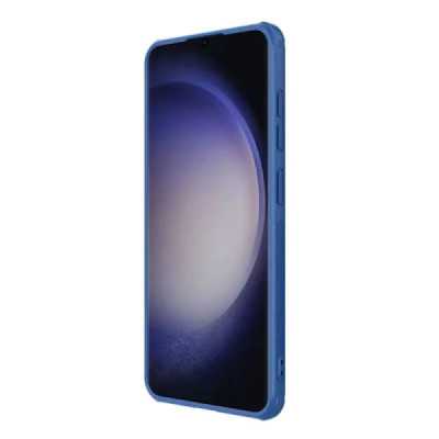 Husa pentru Samsung Galaxy S24 Plus - Nillkin Super Frosted Shield Pro - Blue - 4