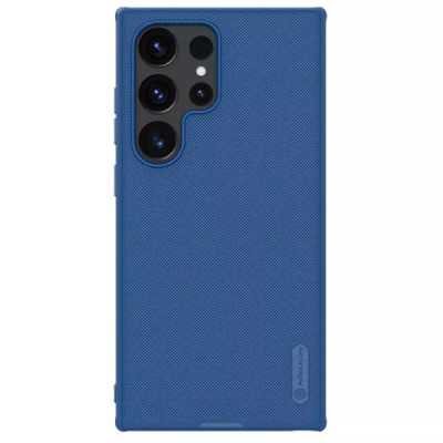 Husa pentru Samsung Galaxy S24 Ultra - Nillkin Super Frosted Shield Pro - Blue - 1