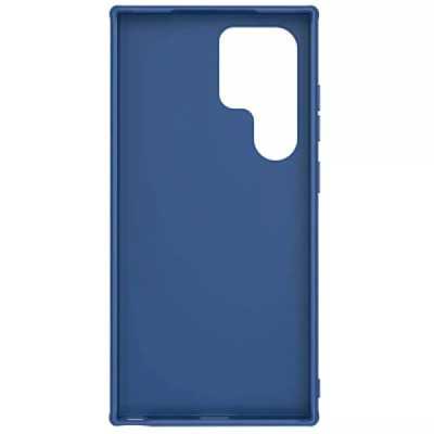 Husa pentru Samsung Galaxy S24 Ultra - Nillkin Super Frosted Shield Pro - Blue - 5