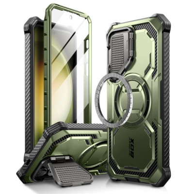 Husa pentru Samsung Galaxy S24 + Folie - I-Blason Armorbox MagSafe - Guldan - 1