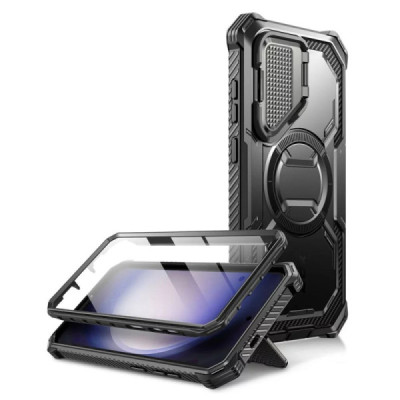 Husa pentru Samsung Galaxy S24 Plus + Folie - I-Blason Armorbox MagSafe - Black - 2