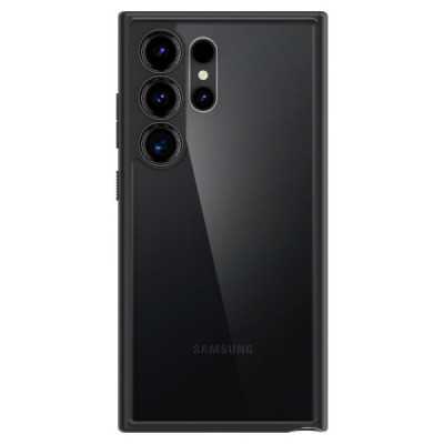 Husa pentru Samsung Galaxy S24 Ultra - Spigen Ultra Hybrid - Matte Black - 3