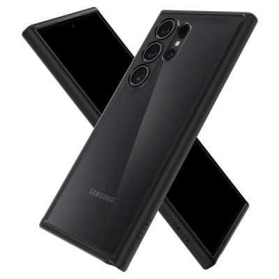 Husa pentru Samsung Galaxy S24 Ultra - Spigen Ultra Hybrid - Matte Black - 6