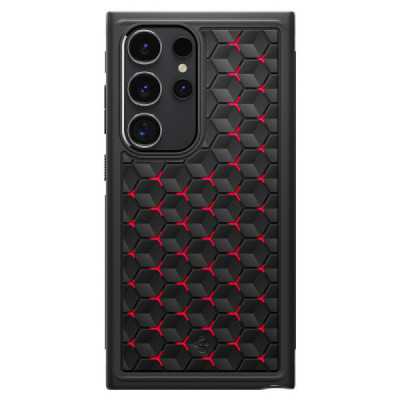 Husa pentru Samsung Galaxy S24 Ultra - Spigen Cryo Armor - Red - 3