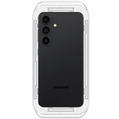 Folie pentru Samsung Galaxy S24 Plus (set 2) - Spigen Glas.tR EZ FIT - Clear - 4