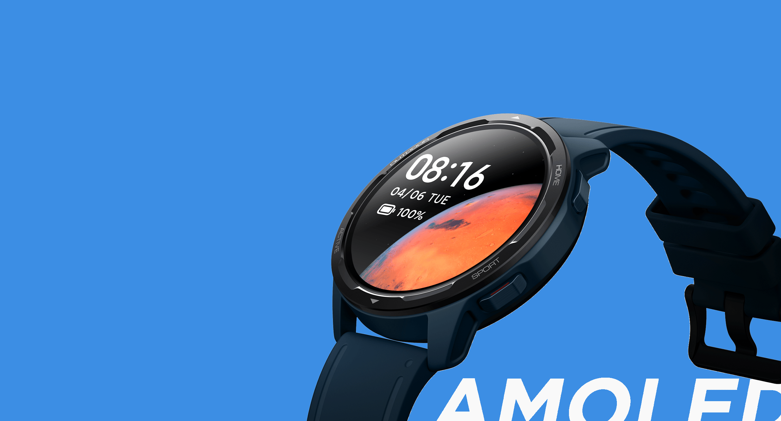 Ceas Smartwatch Xiaomi Watch S1 Active GL, Space Black