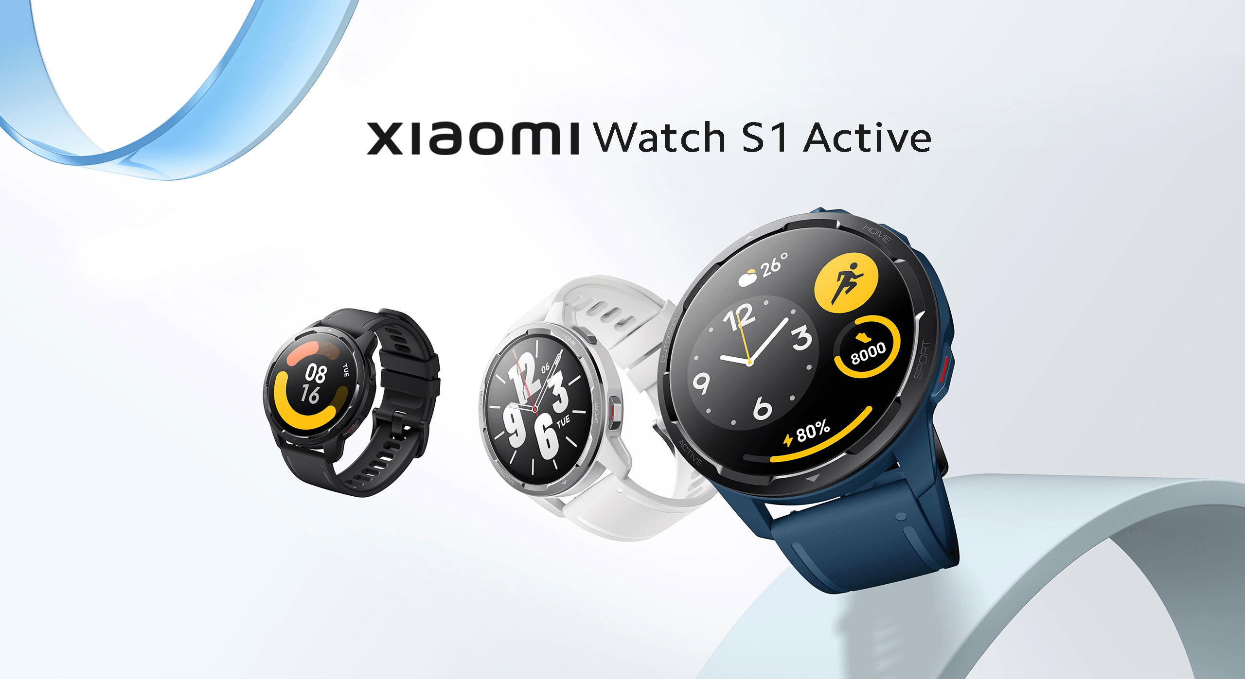 Ceas Smartwatch Xiaomi Watch S1 Active GL, Space Black